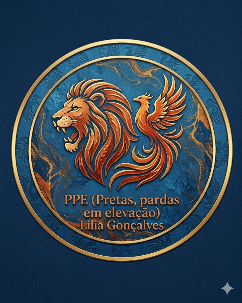 Logo Lília Gonçalves — Leão e Fênix Dourada